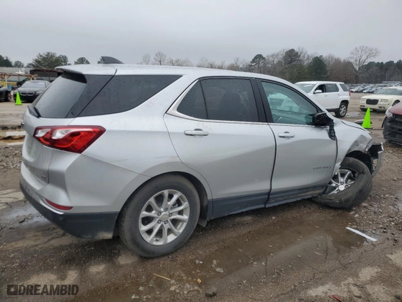 2020 Chevrolet Equinox LT with VIN 3GNAXJEV4LS519325, listed as a Copart auction lot 45706855 with 40,008 mi miles and Salvage Title. Bid and sale history available at carsss.com. Image 3.