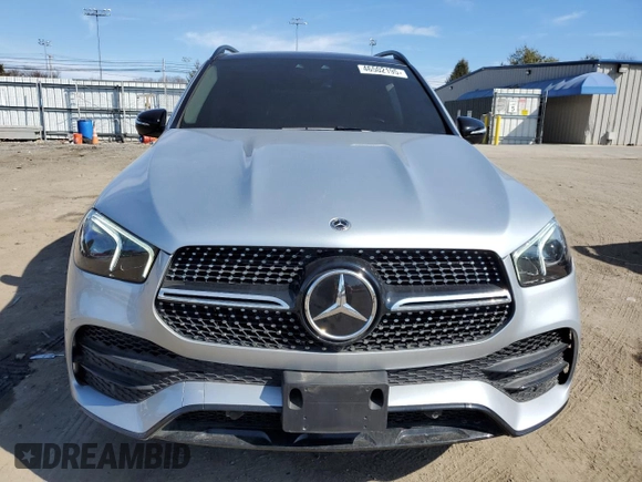 2022 Mercedes-Benz GLE 350 with VIN 4JGFB4KB9NA830600, listed as a Copart auction lot 46502195 with 43,251 mi miles and Salvage title. Bid and sale history available at DreamBid. Image 5.