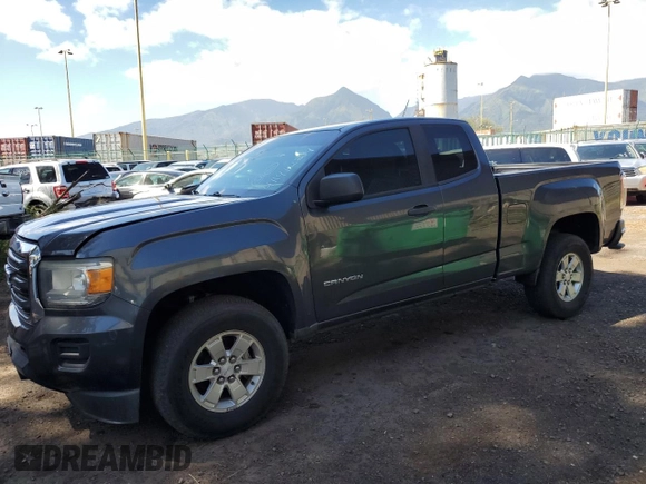 2017 GMC Canyon 2WD SLE with VIN 1GTH5BEA5H1304982, listed as a Copart auction lot 41141224 with 22,259 mi miles and Clean Title. Bid and sale history available at carsss.com. Image 1.