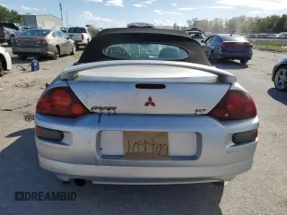 2001 Mitsubishi Eclipse GT with VIN 4A3AE85H41E133199, listed as a Copart auction lot 76689964 with 0 mi miles and Salvage Title. Bid and sale history available at carsss.com. Image 6.