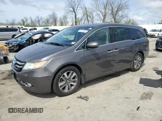 2016 Honda Odyssey Touring Elite with VIN 5FNRL5H94GB028085, listed as a Copart auction lot 51122945 with 115,288 mi miles and Clean Title. Bid and sale history available at carsss.com. Image 1.