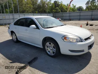2014 Chevrolet Impala LT with VIN 2G1WB5E34E1130145, listed as a Copart auction lot 53788955 with 162,429 mi miles and Salvage Title. Bid and sale history available at DreamBid. Image 4.