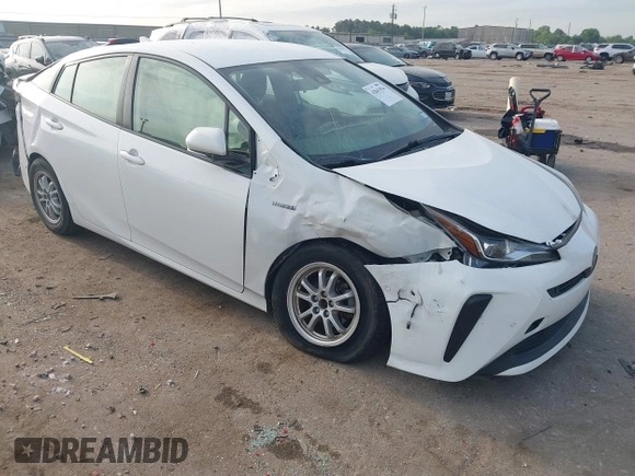 2019 Toyota Prius L Eco z VIN JTDKARFU8K3069783, wystawiony jako IAAI lot #42041554 z przebiegiem 107 363 mil mil oraz . Historia ofert i sprzedaży dostępna na DreamBid. Obrazek 1.
