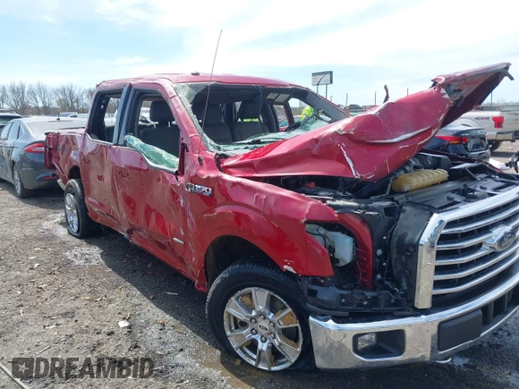 2016 Ford F-150 XLT with VIN 1FTEW1EP3GKF61243, listed as a IAAI auction lot 41842070 with 1 mi miles. Bid and sale history available at carsss.com. Image 6.