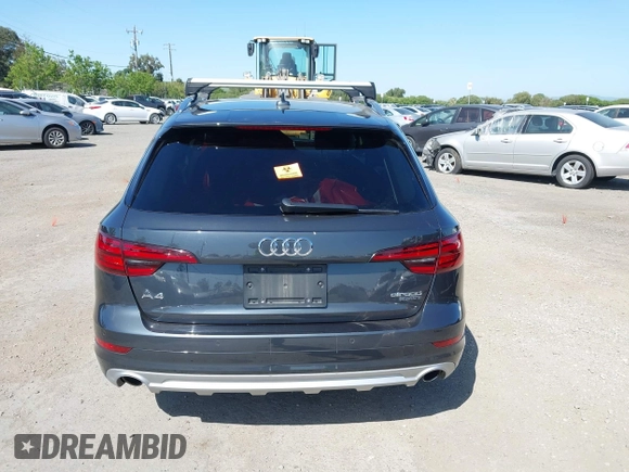 2018 Audi A4 allroad Premium Plus with VIN WA18NAF41JA033213, listed as a IAAI auction lot 42025566 with 97,294 mi miles. Bid and sale history available at carsss.com. Image 17.
