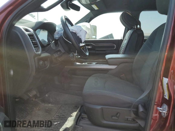 2022 Ram 2500 Big Horn with VIN 3C6UR5MLXNG309851, listed as a Copart auction lot 56697425 with 59,614 mi miles and Salvage title. Bid and sale history available at DreamBid. Image 7.