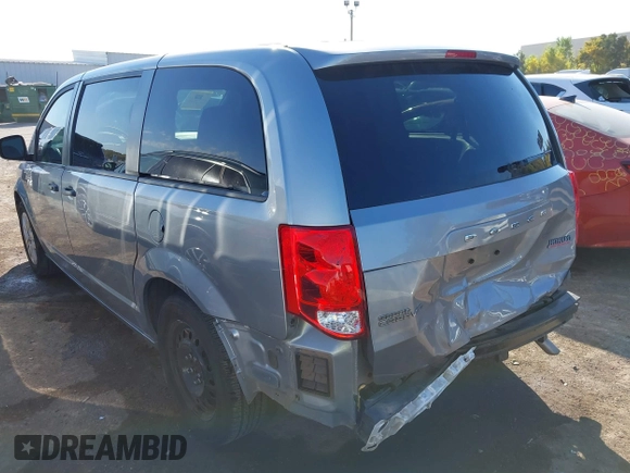 2020 Dodge Grand Caravan SE with VIN 2C4RDGBG9LR198425, listed as a IAAI auction lot 40672143 with 61,473 mi miles and . Bid and sale history available at DreamBid. Image 3.