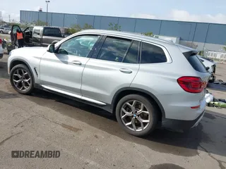 2021 BMW X3 sDrive30i with VIN 5UXTY3C00M9H14796, listed as a IAAI auction lot 41848261 with 50,245 mi miles and . Bid and sale history available at DreamBid. Image 3.