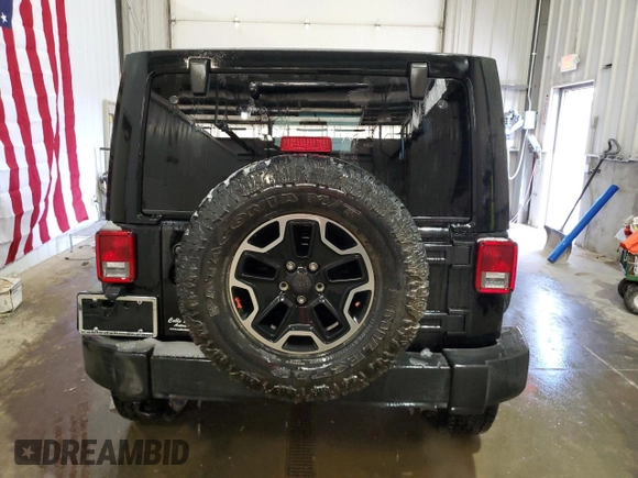 2015 Jeep Wrangler Unlimited Rubicon with VIN 1C4BJWFG3FL653961, listed as a Copart auction lot 47497135 with 97,707 mi miles and Clean title. Bid and sale history available at DreamBid. Image 6.