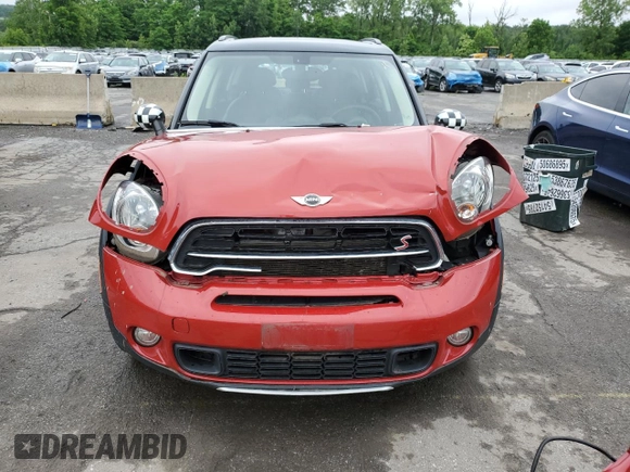 2015 MINI Countryman S with VIN WMWZC5C54FWP42858, listed as a Copart auction lot 60684185 with 83,163 mi miles and Salvage title. Bid and sale history available at DreamBid. Image 5.