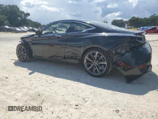 2022 Infiniti Q60 Red Sport 400 with VIN JN1FV7LL7NM680945, listed as a Copart auction lot 69774344 with 9,036 mi miles and Salvage title. Bid and sale history available at DreamBid. Image 2.