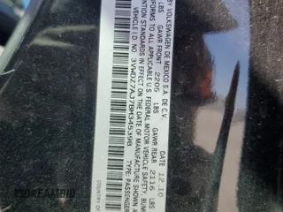 2011 Volkswagen Jetta Sedan SE w/Convenience & Sunroof PZEV with VIN 3VWDZ7AJ7BM345398, listed as a Copart auction lot 48942375 with 141,882 mi miles and Salvage Title. Bid and sale history available at carsss.com. Image 14.