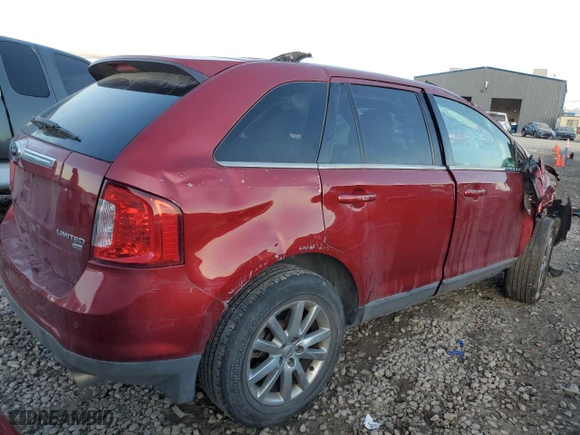 2013 Ford Edge Limited with VIN 2FMDK4KC3DBB38917, listed as a Copart auction lot 85349324 with 172,814 mi miles and Salvage Title. Bid and sale history available at carsss.com. Image 3.