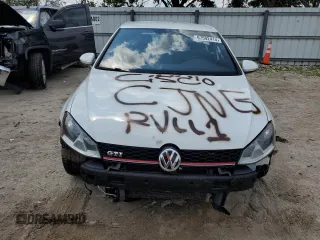 2017 Volkswagen Golf GTI S with VIN 3VW4T7AU9HM055166, listed as a Copart auction lot 67592414 with 114,286 mi miles and Salvage Title. Bid and sale history available at carsss.com. Image 5.