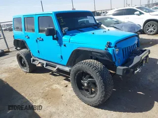 2018 Jeep Wrangler Unlimited Sport S z VIN 1C4BJWDG2JL806342, wystawiony jako IAAI lot #41675860 z przebiegiem 48 200 mil mil oraz . Historia ofert i sprzedaży dostępna na DreamBid. Obrazek 1.
