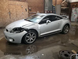 2008 Mitsubishi Eclipse GS with VIN 4A3AK64FX8E032921, listed as a Copart auction lot 81477594 with 103,833 mi miles and Salvage Title. Bid and sale history available at carsss.com. Image 1.
