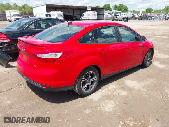 2014 Ford Focus SE with VIN 1FADP3F27EL446519, listed as a IAAI auction lot 42049152 with 115,912 mi miles and . Bid and sale history available at carsss.com. Image 4.