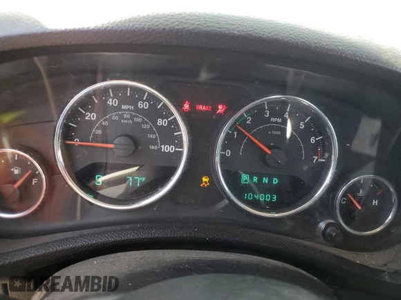 2012 Jeep Wrangler Sport с VIN 1C4AJWAG0CL219303, выставлен на аукционе Copart как лот 55102115 с пробегом 104 003 миль миль и Списание • Salvage title. История ставок и продаж доступна на DreamBid. Изображение 9.