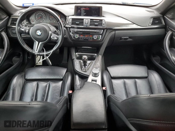 2015 BMW M4 with VIN WBS3U9C55FP967287, listed as a Copart auction lot 40572814 with 85,981 mi miles. Bid and sale history available at carsss.com. Image 8.