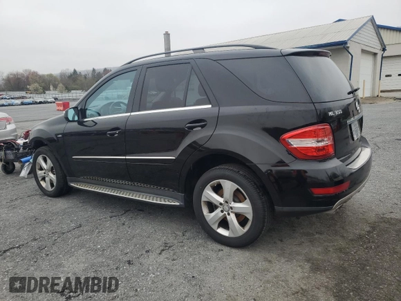 2010 Mercedes-Benz M 350 with VIN 4JGBB2FB8AA620545, listed as a Copart auction lot 52930345 with 74,378 mi miles and Salvage Title. Bid and sale history available at DreamBid. Image 2.