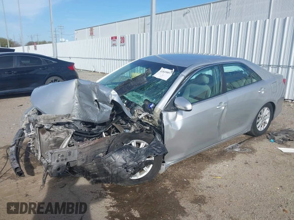 2012 Toyota Camry L with VIN 4T1BF1FK3CU134385, listed as a IAAI auction lot 41820857 with 1 mi miles. Bid and sale history available at carsss.com. Image 2.