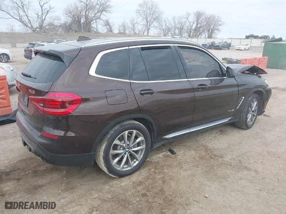 2018 BMW X3 xDrive30i with VIN 5UXTR9C54JLC69506, listed as a IAAI auction lot 41531758 with 1 mi miles. Bid and sale history available at carsss.com. Image 4.