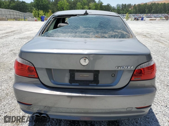 2008 BMW 5 Series 528i with VIN WBANU53588CT00794, listed as a Copart auction lot 53737315 with Not provided miles and Salvage title. Bid and sale history available at DreamBid. Image 6.