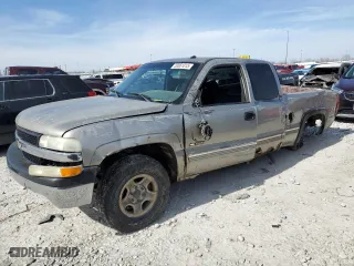 2002 Chevrolet Silverado 1500 LS with VIN 1GCEK19T82E265855, listed as a Copart auction lot 50061015 with 0 mi miles and Non Repairable. Bid and sale history available at carsss.com. Image 1.
