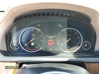 2014 BMW 7 Series ALPINA B7 with VIN WBAYE8C55ED136454, listed as a Copart auction lot 55589525 with 119,761 mi miles and Salvage title. Bid and sale history available at DreamBid. Image 9.