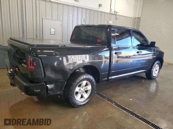 2017 Ram 1500 Tradesman with VIN 1C6RR7KT6HS785418, listed as a Copart auction lot 80336724 with 83,127 mi miles and Salvage title. Bid and sale history available at DreamBid. Image 3.