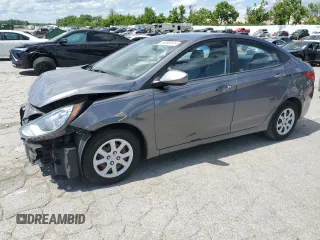 2013 Hyundai Accent GLS with VIN KMHCT4AE4DU559633, listed as a Copart auction lot 58090045 with 171,311 mi miles and Salvage title. Bid and sale history available at DreamBid. Image 1.