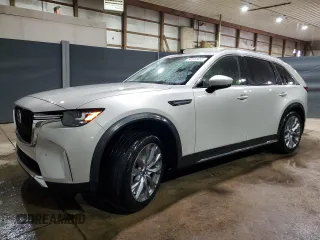 2024 Mazda CX-90 3.3 Turbo Premium with VIN JM3KKDHD1R1168066, listed as a Copart auction lot 50000455 with 0 mi miles and Clean Title. Bid and sale history available at carsss.com. Image 1.