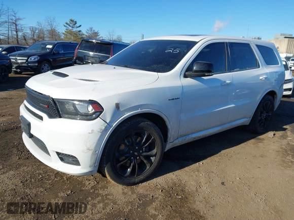 2020 Dodge Durango R/T with VIN 1C4SDJCT9LC125025, listed as a IAAI auction lot 41428783 with 62,589 mi miles and . Bid and sale history available at DreamBid. Image 17.