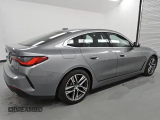 2024 BMW 4 Series 430i xDrive with VIN WBA73AV01RFT24845, listed as a Copart auction lot 50103225 with 17,396 mi miles and Clean Title. Bid and sale history available at carsss.com. Image 3.