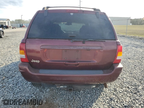 1999 Jeep Grand Cherokee Limited with VIN 1J4G268S9XC529466, listed as a Copart auction lot 78732274 with 131,744 mi miles and Salvage title. Bid and sale history available at DreamBid. Image 6.