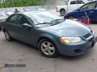 2006 Dodge Stratus SXT z VIN 1B3EL46X66N208504, wystawiony jako IAAI lot #42288536 z przebiegiem 126 430 mil mil oraz . Historia ofert i sprzedaży dostępna na DreamBid. Obrazek 1.