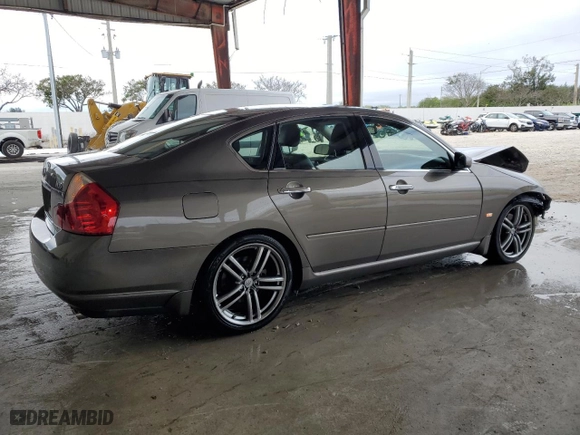 2007 Infiniti M35 Sport with VIN JNKAY01E27M311258, listed as a Copart auction lot 42342225 with 166,649 mi miles and Salvage Title. Bid and sale history available at carsss.com. Image 3.