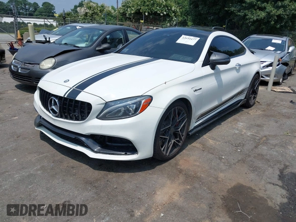 2017 Mercedes-Benz C 63 S AMG with VIN WDDWJ8HB9HF505142, listed as a IAAI auction lot 42694477 with 85,492 mi miles and . Bid and sale history available at DreamBid. Image 17.