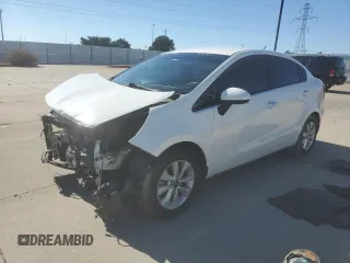2017 Kia Rio EX with VIN KNADN4A30H6071790, listed as a Copart auction lot 80709114 with 75,402 mi miles and Salvage Title. Bid and sale history available at carsss.com. Image 1.