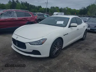 2014 Maserati Ghibli S Q4 with VIN ZAM57RTA6E1090505, listed as a IAAI auction lot 42326212 with 73,743 mi miles and . Bid and sale history available at DreamBid. Image 18.