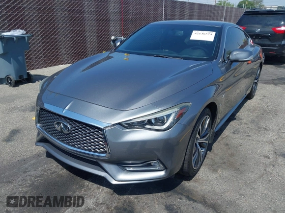 2017 Infiniti Q60 Premium with VIN JN1CV7EK5HM110549, listed as a IAAI auction lot 42136574 with 77,009 mi miles and . Bid and sale history available at DreamBid. Image 2.
