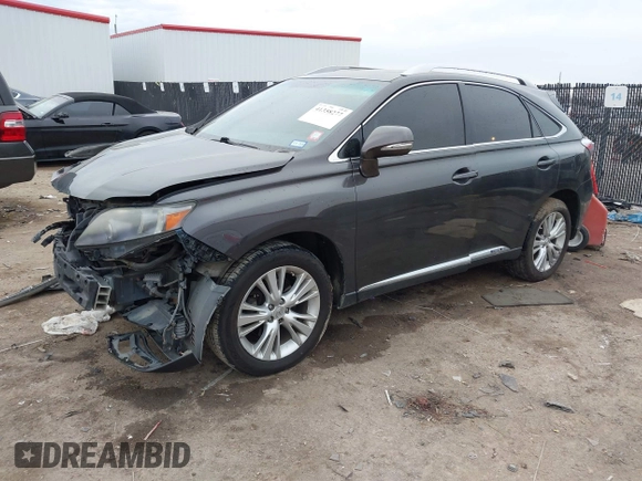 2010 Lexus RX 450h with VIN JTJBC1BA4A2400304, listed as a IAAI auction lot 41358277 with Not Provided miles and . Bid and sale history available at DreamBid. Image 18.