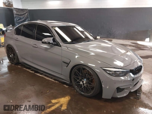 2018 BMW M3 with VIN WBS8M9C53J5J79991, listed as a IAAI auction lot 41881835 with 59,668 mi miles and . Bid and sale history available at DreamBid. Image 1.