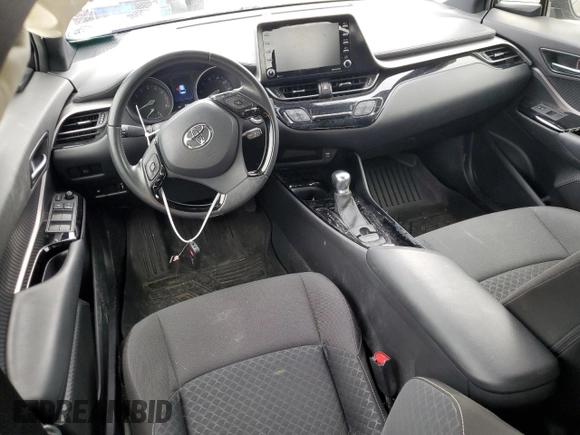 2021 Toyota C-HR LE with VIN JTNKHMBX7M1128976, listed as a Copart auction lot 54297035 with Not Provided miles and Salvage Title. Bid and sale history available at DreamBid. Image 8.