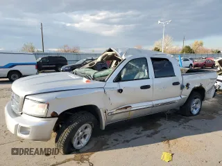 2008 Dodge Dakota Laramie with VIN 1D7HW58N98S613139, listed as a Copart auction lot 80116114 with Not Provided miles and Non Repairable. Bid and sale history available at carsss.com. Image 1.