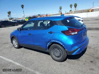 2021 Nissan Kicks S with VIN 3N1CP5BV3ML520154, listed as a Copart auction lot 47772455 with 42,975 mi miles and Salvage Title. Bid and sale history available at carsss.com. Image 2.