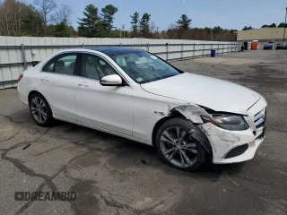2016 Mercedes-Benz C 300 Luxury with VIN 55SWF4KB2GU170367, listed as a Copart auction lot 53978375 with 75,342 mi miles and Salvage title. Bid and sale history available at DreamBid. Image 4.
