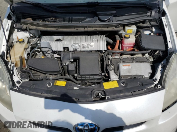 2011 Toyota Prius I z VIN JTDKN3DUXB5335930, wystawiony jako Copart lot #59611595 z przebiegiem 159 570 mil mil oraz Szkoda całkowita • Salvage title. Historia ofert i sprzedaży dostępna na DreamBid. Obrazek 11.