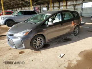 2016 Toyota Prius v Two with VIN JTDZN3EU9GJ045173, listed as a Copart auction lot 49416645 with 73,317 mi miles and Salvage Title. Bid and sale history available at carsss.com. Image 1.