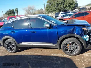 2025 Nissan Kicks SR with VIN 3N8AP6DA8SL325950, listed as a IAAI auction lot 41356612 with 545 mi miles. Bid and sale history available at carsss.com. Image 14.